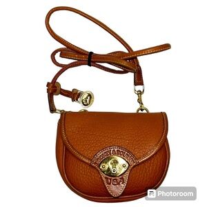 🎉 HP 🎉 Dooney & Bourke Vintage Mini Saddlebag or Crossbody